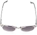 A.J. Morgan Castro Round Sunglasses, Crystal, 48 mm