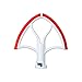 Flat Beater Blade with Flex Edge Bowl Scraper for KitchenAid 4.5 and 5 Quart Tilt-Head Stand Mixer, USA Design