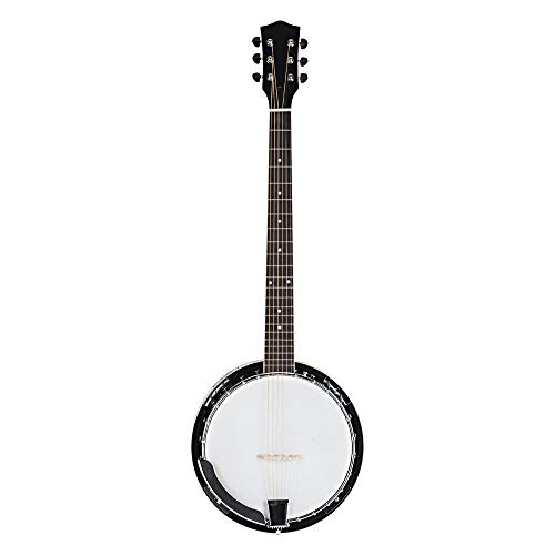 Top Grade Exquisite Professional Sapelli Notopleura Wood Alloy 6-string Banjo New (Best Strings For 6 String Banjo)