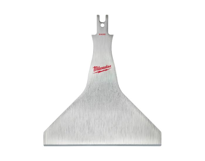 Hoja Sand Hackzall Rascador 125 mm, para eliminar pegamento, resina, silicona, óxido, pintura y Papel, Grey