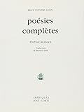 Poésies complètes, édition bilingue by 