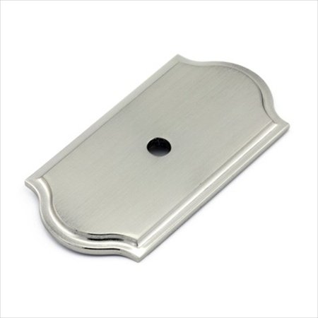 Richelieu Hardware Bp1040195 Classic Knob Backplate Brushed Nickel Finish