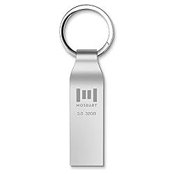 MOSDART USB 3.0 32GB Metal Flash Drive Up to 90MB/s