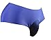 aishani Sissy Pouch Panties Men's Smooth Bikini Hipster Panties Briefs Girlie Underwear Sexy Bikini for Men (M, Blue)