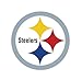 Pittsburgh Steelers NFL Large Sticker (12" x 12") Cornhole Wall Car