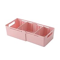 Poooyun-Life-收纳盒 Adjustable Movable Underwear Organizer Kitchen Bathroom Sundries Office Organizers Storage Box,1