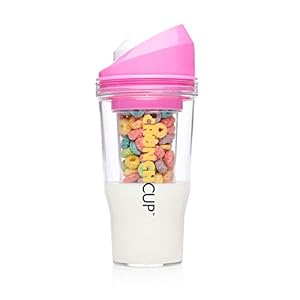 De CrunchCup Standard – een draagbare mueslibeker – geen lepel – geen kom – het is muesli voor onderweg