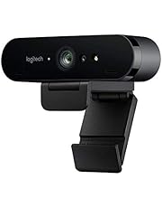 Logitech BRIO Ultra HD Webcam for Video Conferencing, Recording, and Streaming - Black