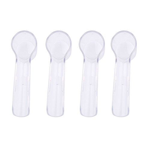 SONG LIN 4-Pack Replacement Brush Head Protection Cover For Electric Toothbrush Sanitary To Keep Germs Away - Keep Brush Protected For Better Health