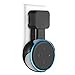 AOTNEX Outlet Wall Mount Hanger Stand for Dot 3rd Generation, Upgraded Space-Saving Solution with Cord Management for Your Smart Home Speakers Without Messy Wires or Screws (Black)