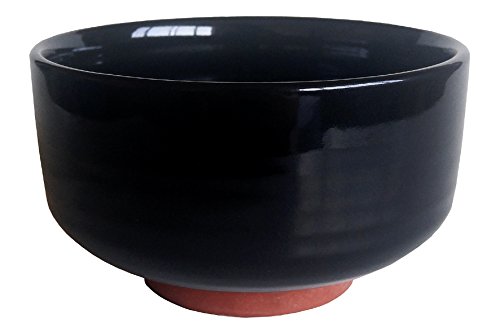 HARU MATCHA - Complete Matcha Tea Ceremony Gift Set (Black) - Matcha Chawan Bowl, Bamboo Scoop (Chashaku), Bamboo Whisk (100 tate) and Whisk Holder - Thumbnail 2