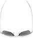 Randolph Aviator Square Sunglasses, 52 MM, Matte Chrome, Bayonet, Gray Lenses