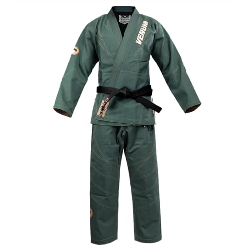 Venum Elite 5.0-450 - Braziliaanse Jiu Jitsu Gi - Bosgroen - A3