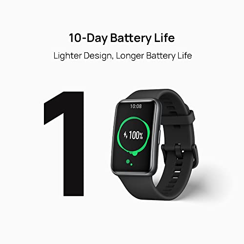 HUAWEI Watch Fit New Smartwatch, Vivid AMOLED Display, 97