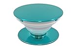 Pop Out Phone Grip and Stand, Socket Mobile Holder for your Phone & Tablet (Turquoise)