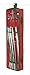 Whitmor 6129-5343 Gift Wrap Organizer, 1 Count (Pack of 1), Red