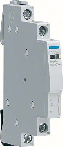 Hager ESC080 Hilfsschalter, 6A, 1S+1 by Hardware