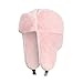 Crytech Unisex Faux Fur Russian Trooper Hat, Winter Warm Ushanka Snow Skiing Hat with Earflap Ear Warmer Plush Furry Cap Elmer Fudd Trapper Hat Ear Flap for Women Lady Men Outdoor Hunting (Hot Pink)thumb 3