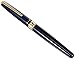 Platinum CF-5000 Natural Weasel Hair Brush Pen - Blue Marble Print Body