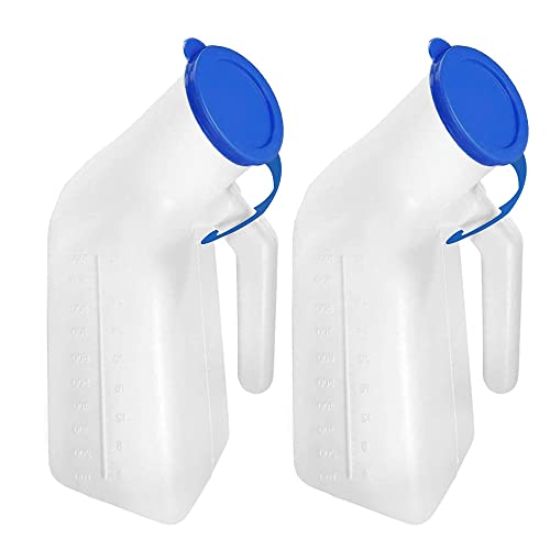 AZMAZ Urinals for Men Portable 32 oz / 1000 ml Bedside Urinal Bottle