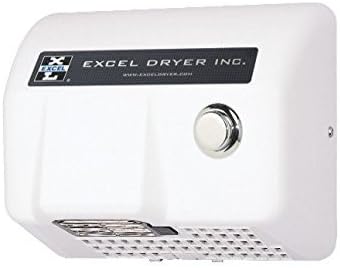 Lexan Push Button Surface Mounted Hand Dryer Voltage: 110/120 Cap: No