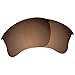 Dynamix Polarized Replacement Lenses for Oakley Flak Jacket XLJ | Easy To Install | Fit Perfectly | Earth Brown