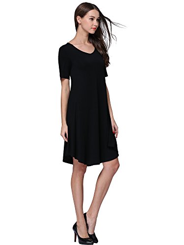 knee length t shirt dress womens