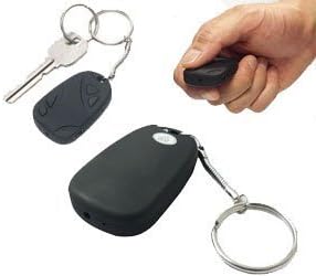 DREAM HO(TM) Mini Keychain Camera Hidden Camera Car Remote Pinhole Cam-Car Keychain SPY Camera Key Chain Hidden Pinhole Digital Video Recorder Micro Camera PC WebCam