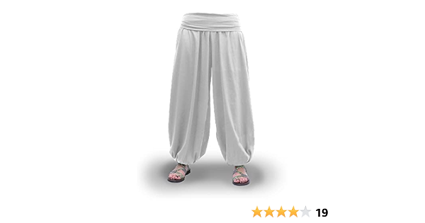 Savari Pantalones Bombachos Aladin Harem Yoga Comodos Anchos Holgados  Unisex Lisos Negro Blanco Marino Gris Vino Tallas Grandes 2XL 3XL :  Amazon.es: Ropa