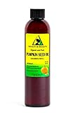 Pumpkin Seed Oil Organic Unrefined by H&B OILS CENTER Raw Virgin Cold Pressed Premium Quality Natural Pure 8 oz