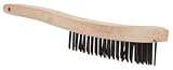 Lincoln Electric KH584 Carbon-Steel Wire Brush, 3 x