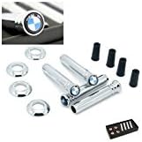 BMW chrome door pin set