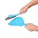 McoMce Dust Pan and Brush, Portable Dust Pan, Tiny Dust Pan and Brush Set, Premium Dustpan, Mini Hand Broom and Dustpan Set for Floor, Sofa, Desk, Keyboard, Car, Dog, Cat and Other Pets (Blue)
