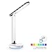 JUNING LED Desk Lamp Eye-Caring Table Lamp Energy Efficient LED Lamp (3W,Dimmable, Touch Control, 7 Color Modes)