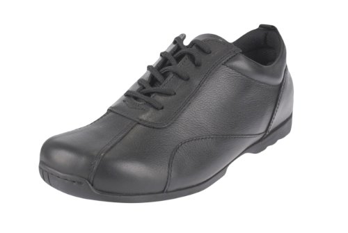 FOOTPRINTSby Birkenstock Chesterfield Leather Shoes (38 EU/US Women 7/US Men 5-Narrow, Leather Black)