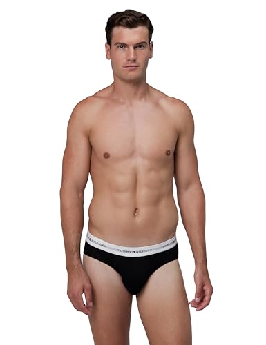 3P Brief DTM Um0Um03471, Breve, Uomo, Giallo (Black/Black/Black White WB), L
