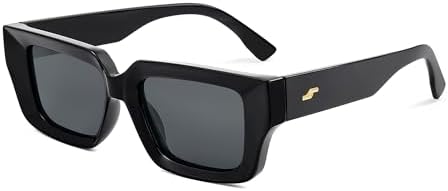 Amazon.com: SOJOS Fashion Oversized Square Cat Eye Polarized  display picture 1