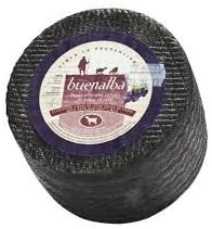 Cheese Buenalba with Wine 2 x 2.2 Lb mini wheels (4.4Lb total) raw goat milk from Spain