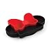 Bumkins Disney Silicone Grip Dish, Suction Plate, Divided Plate, Baby Toddler Plate, BPA Free, Microwave Dishwasher Safe - Minnie Mouse primary