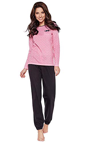 Moonline-moderner-und-bequemer-Damen-PyjamaShorty-mit-weicher-Baumwolle-Verschiedene-Modelle