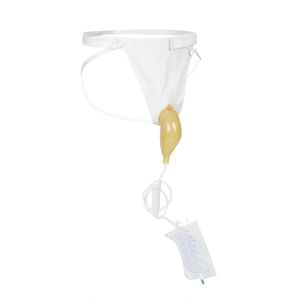 Male Pee Bag Safe and Healthy Aid Pee Holder Catheter Male Female Urine Bag Urine Drainage Bag for People Total Urinary Incontinence