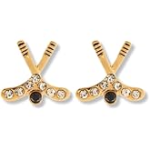 Hockey Earrings, Hockey Jewelry, Ice Hockey Earrings, Hockey Gifts, Hockey Charm Earrings, Gift for Female Hockey Players, Moms and Fans