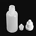 erioctry 50Pcs 30ML Empty Plastic Dropper Dropping Bottles(Drops of Plug Can Removable) Portable Plastic Refillable Bottles Containers (30ml)