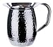 Winco WPB-3CH, 3-Quart Stainless Steel Bell Pitcher with Ice Guard,Sophisticated Carafe, Hammered
