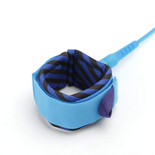 MqbY Surfing Rainbow Series Surf Safety Rope Ankle Leash Surfboard Coiled Stand up Paddle Board Rope Surfing Cord String Accessory