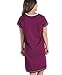 Namoosete Women's Animal Pajama Nightshirt by LazyOne | Cute Animal Nightgowns for Ladies (S/M)