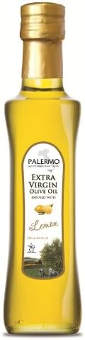 Palermo Extra Virgin Olive Oil Infused, Lemon, 8.5 Ounce