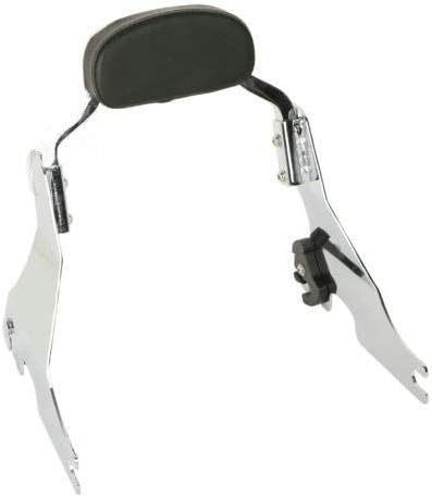 YC Chrome Short Passenger Backrest Bracket Sissy Bar For Harley Sportster XL 2004-UP