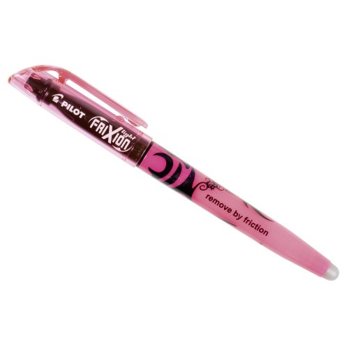 Pilot FriXion Light Fluorescent Erasable Highlighter Marker - Pink