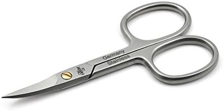 Otto Herder Nail Scissors | INOX Stainless steel - Extra sharp - made in Germany - plus a free Crystal Nail File